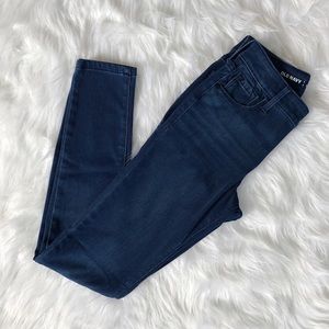 Old Navy Rockstar mid rise dark wash jeggings